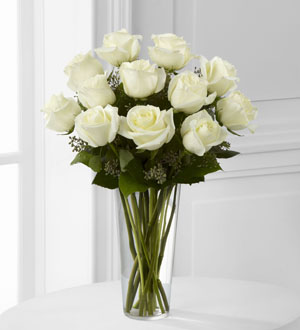 The FTD� White Rose Bouquet