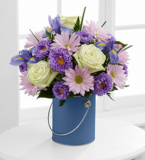 The FTD� Color Your Day With Tranquility� Bouquet